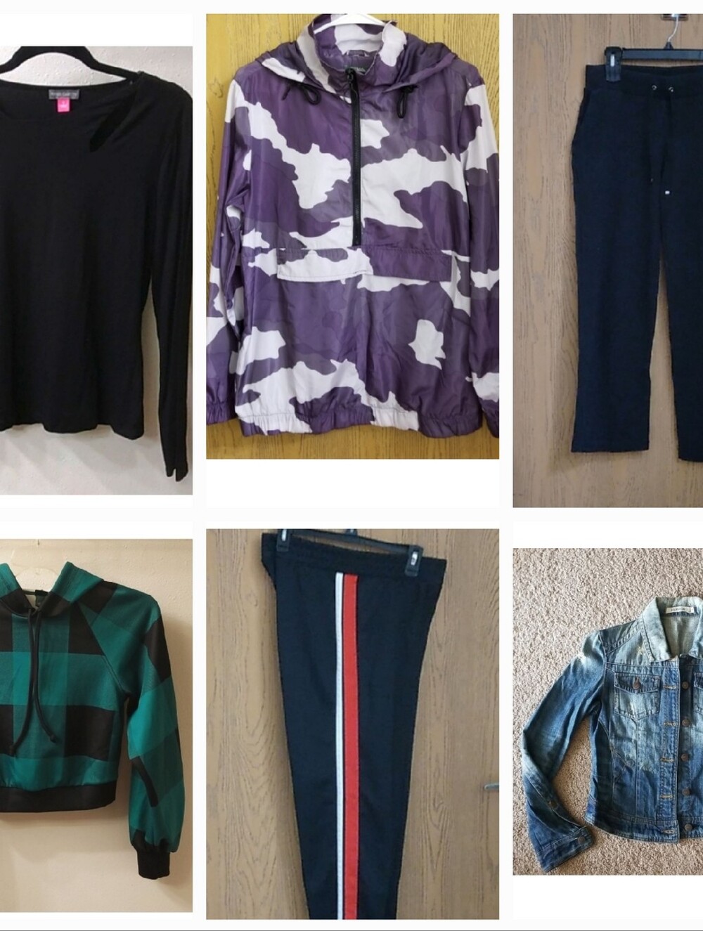 Women's Size Small Fall Clothing Bundle Jackets Pants Tops